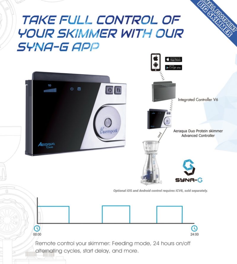 Maxspect Aeraqua Duo - odpeňovač novej generácie (pre akváriá 400-1700L)