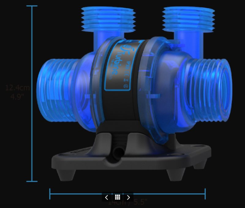 Maxspect Turbine Duo 12 - duálne výtlačné čerpadlo s ovládačom (~11400 l/h /~115W)