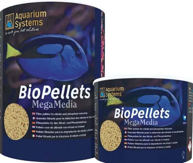 Aquarium Systems NP Biopellets, Bio pelety 1000ml na zníženie N a P