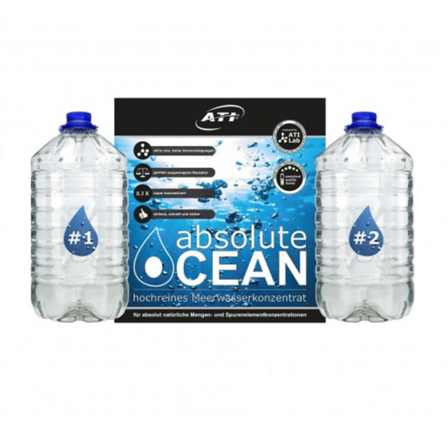 ATI absolut Ocean – koncentrovaná morská voda – 2× 10,2 l